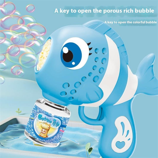 Fish Bubble Gun with Lights & Sounds
