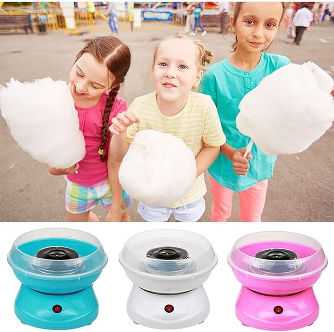 Portable Cotton Candy Machine, Cotton Candy Maker, Mini Electric Sweet Machine