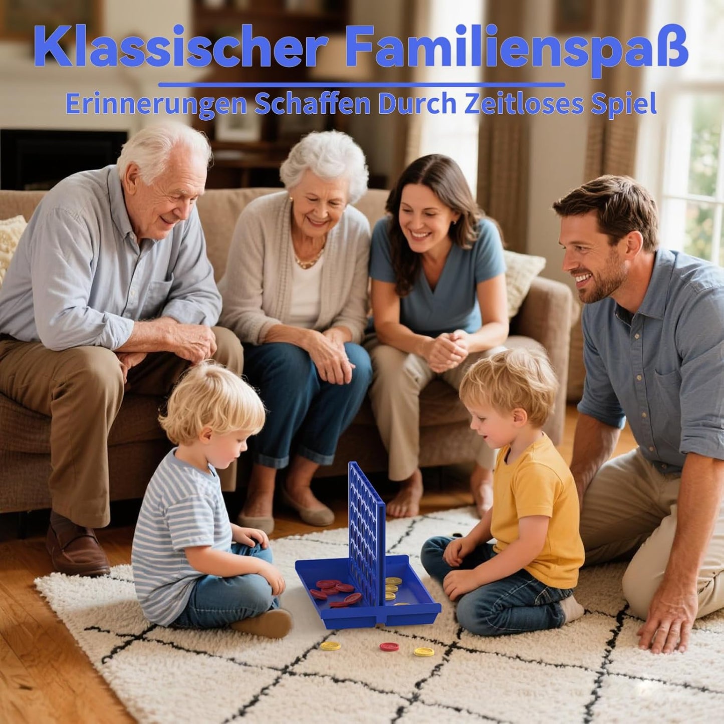 4 In a Row Board Game for Kids