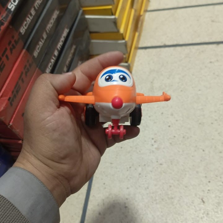 Transforming Aeroplane Friction Toy