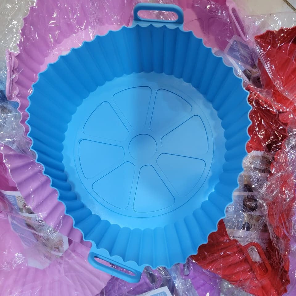 Air Fryer Silicone Liner - 1pc (Random Colour)