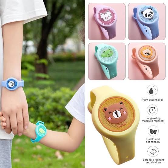 Mosquito Repellent Band for Kids – Cute Cartoon Design